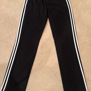 Adidas Black & White Track Pants | Vintage Classic Sportswear